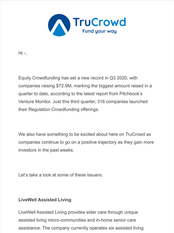 TruCrowd Update: TruCrowd companies on the way up