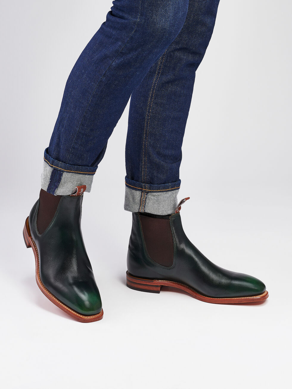 rm williams green boots