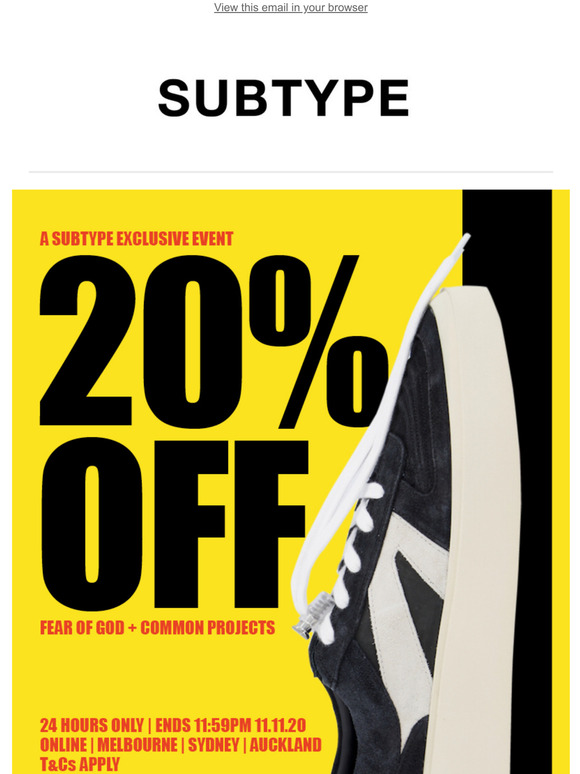 common projects sydney