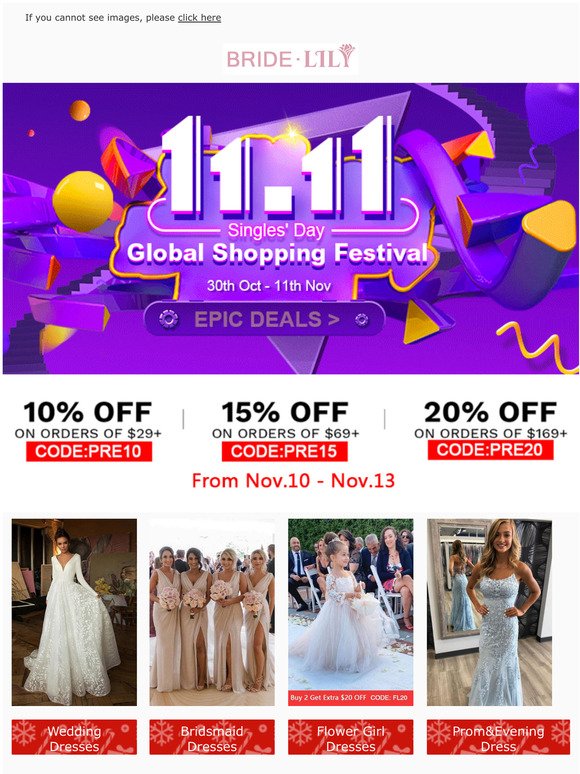 Singles' Day Offer - Double Eleven Sale