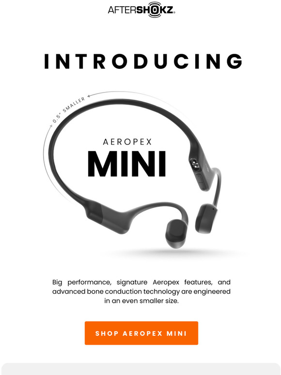 aftershokz aeropex mini sale