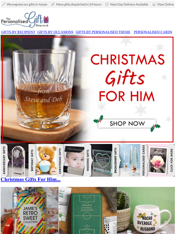 Christmas Gifts For Him 👨