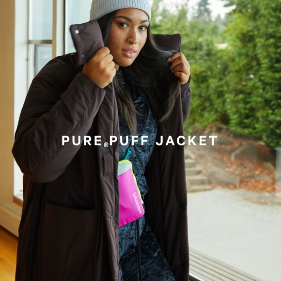 lululemon pure puff jacket long