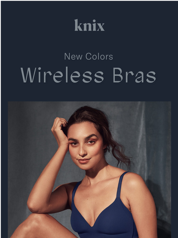 Knix NEW Afterglow Wireless Bras Milled