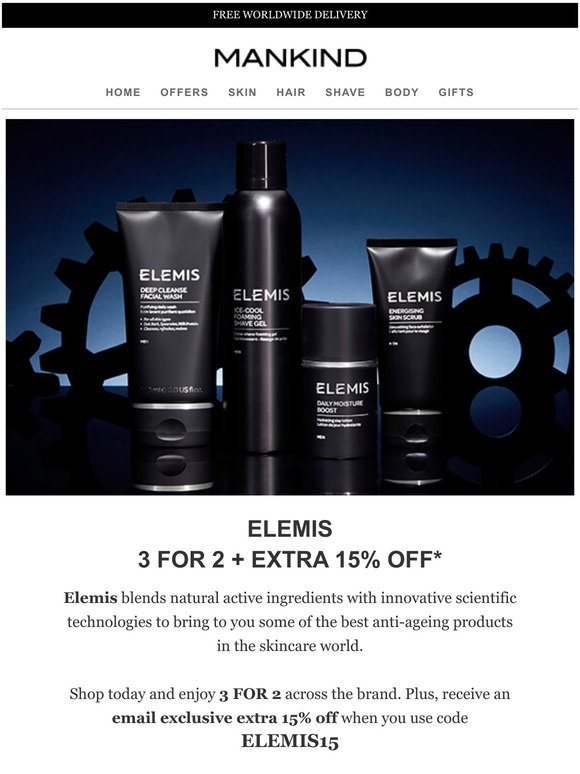elemis 3 for 2