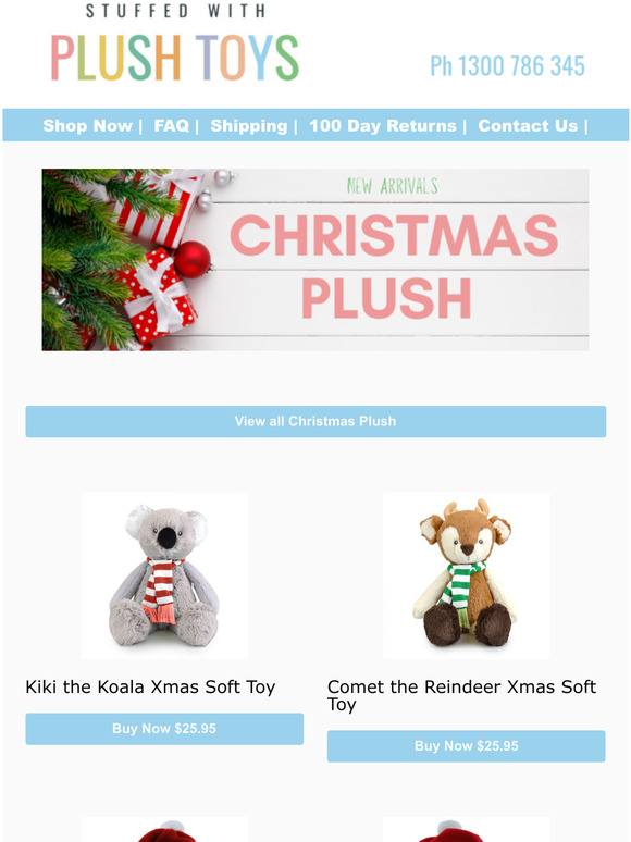 aldi plush toys christmas 2020