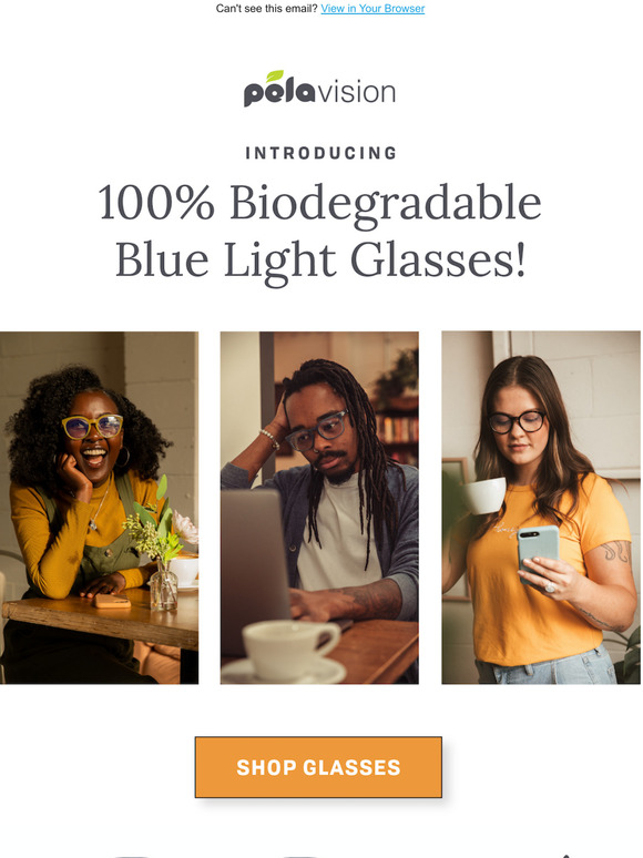 NEW Biodegradable Blue Light Glasses 👓