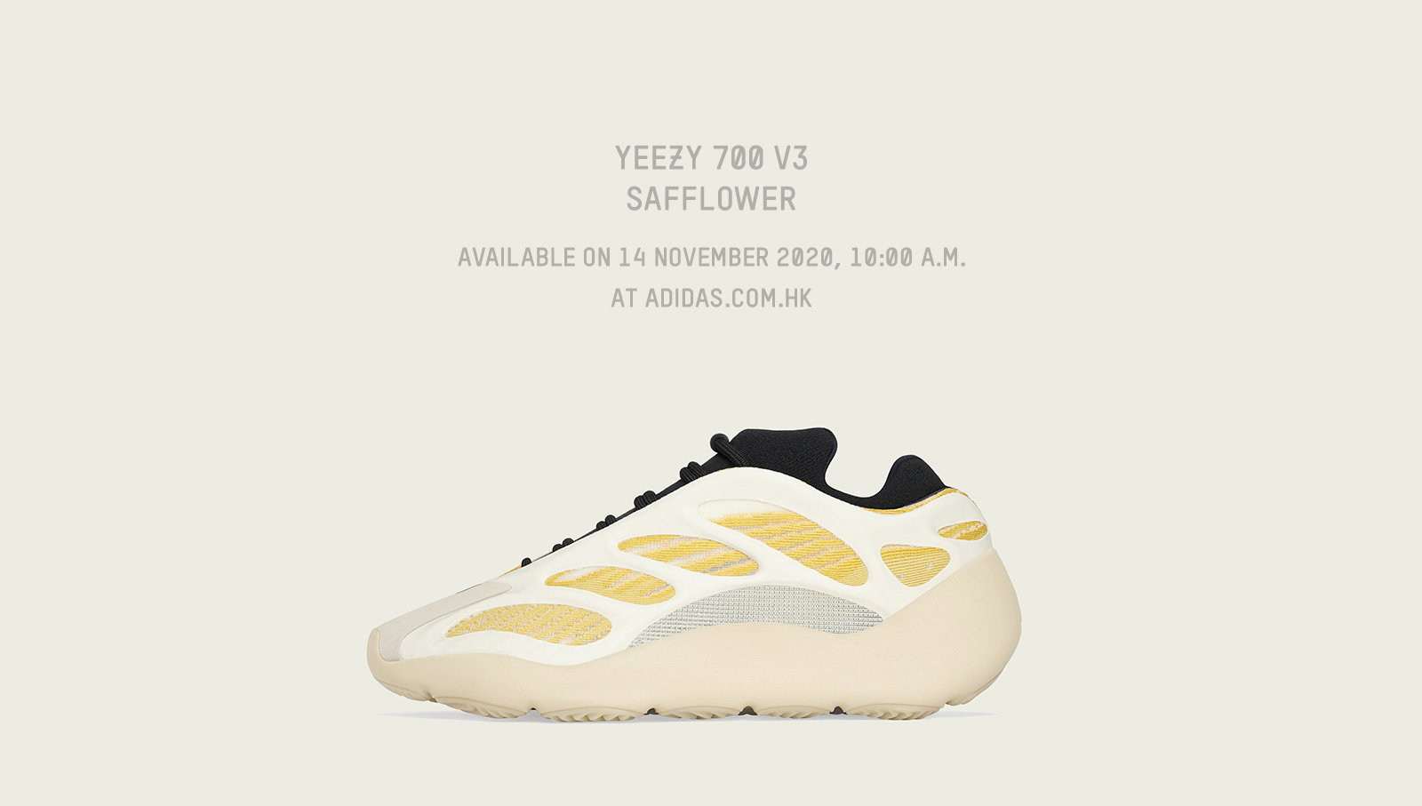 adidas YEEZY 700 V3 SAFFLOWER COMING 