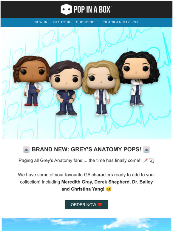 grey anatomy pops