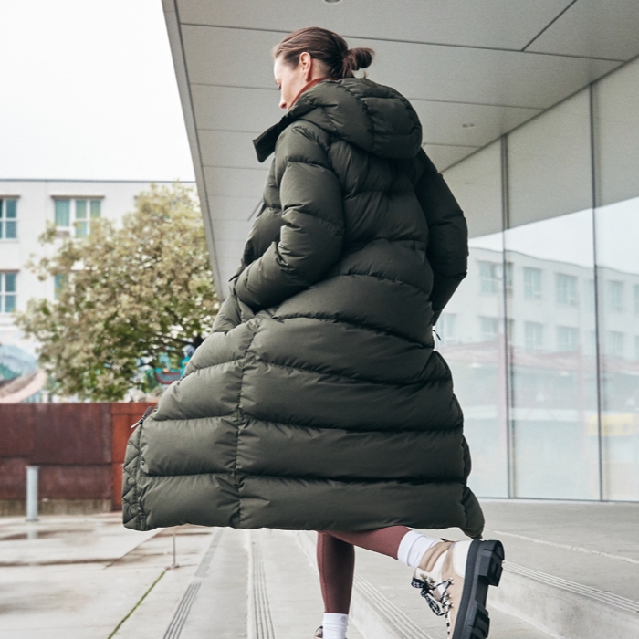 wunder puff jacket long lululemon