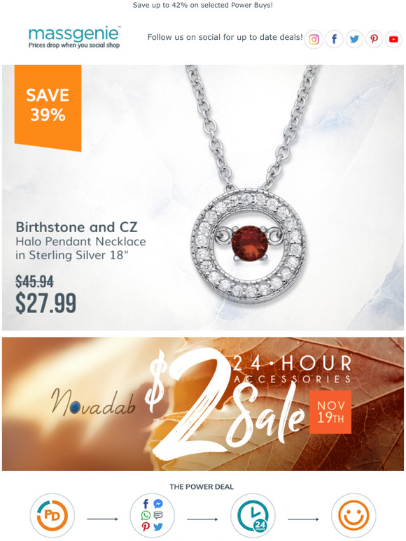 Add these jewelries to your collection plus Black Friday deal