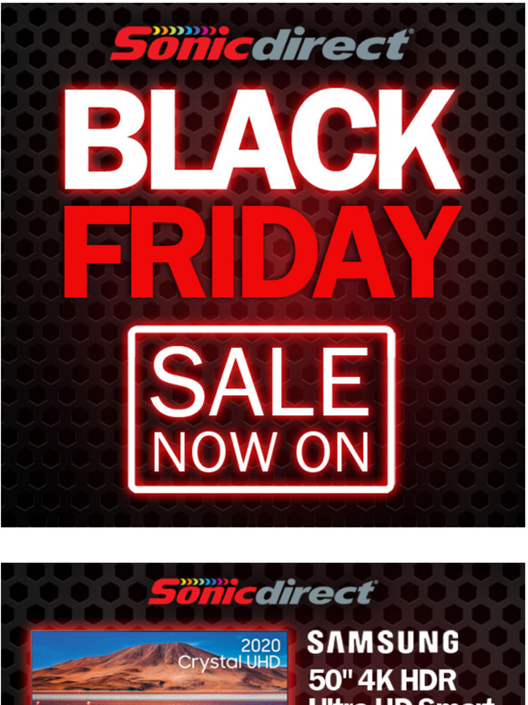 Black Friday Sale Now On!