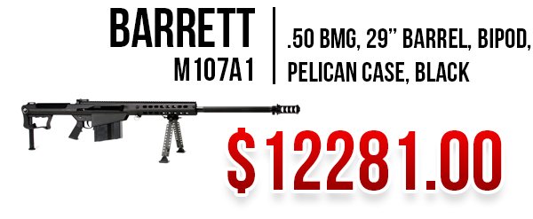 Barrett M107A1 available at Impact Guns!