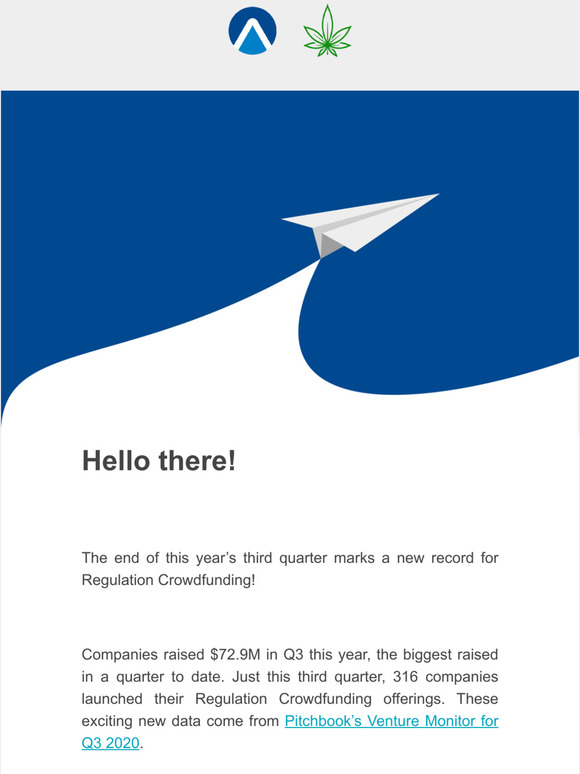 Reg CF sets new record this Q3 2020