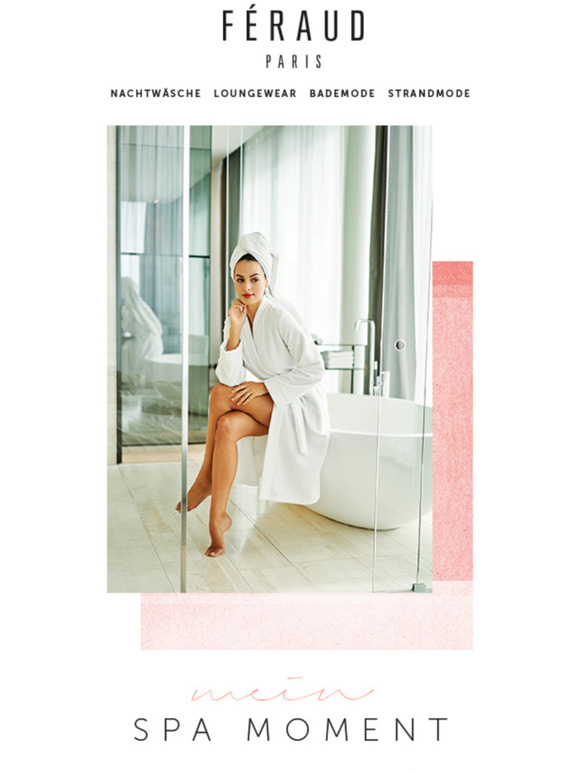 Wir ♥ Wellness - Spa-Mäntel jetzt auch bis XXL