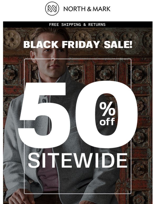 Biggest Sale Of The Year! 50% Off Starts Now
