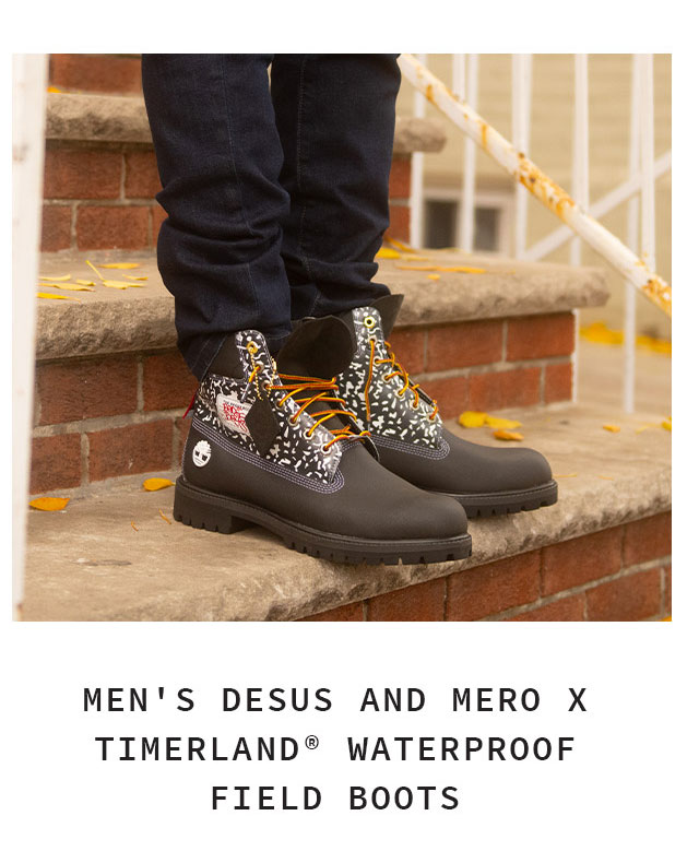 desus and mero timberland field boots