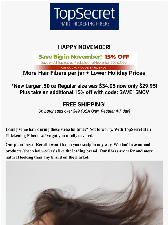 NOVEMBER HOLIDAY SPECIAL - CHANGE IS A COMING!