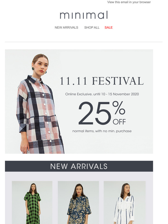 😱 LAST DAY: 25% OFF normal items