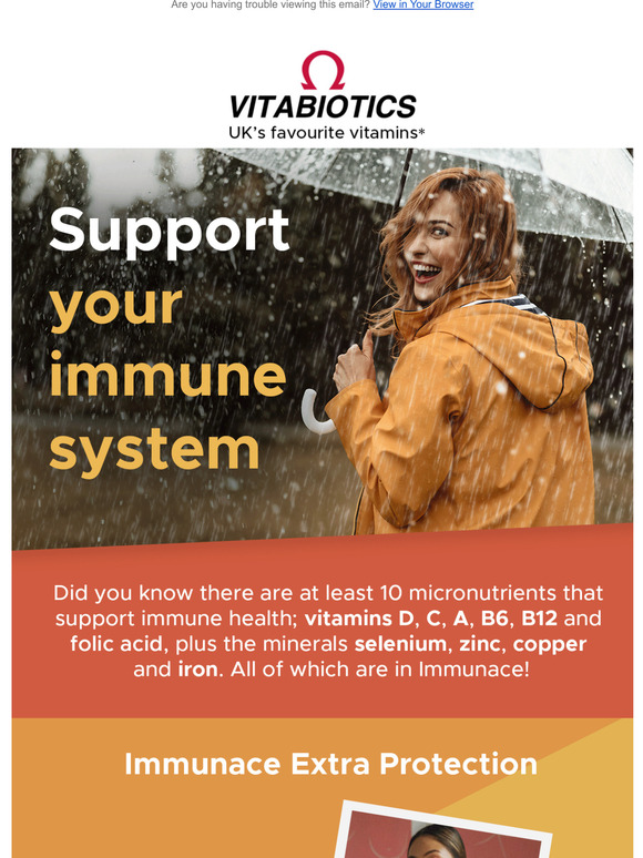 Vitabiotics Want To Maintain A Healthy Immune System Milled