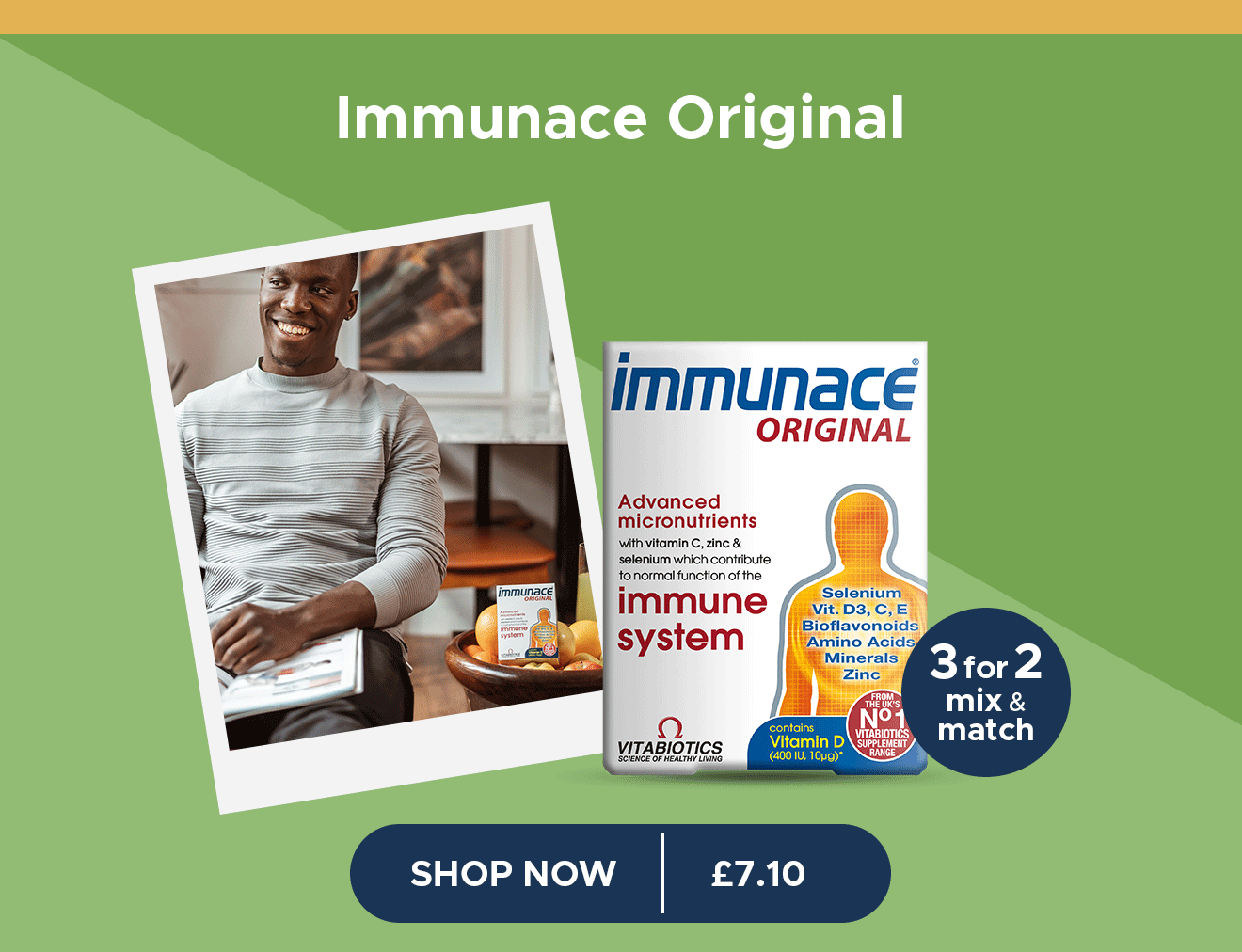 Vitabiotics Want To Maintain A Healthy Immune System Milled