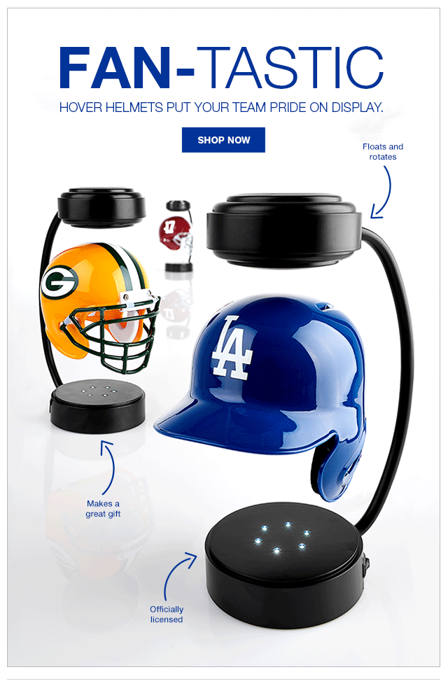 Sharper Image: Hover Helmets for your 