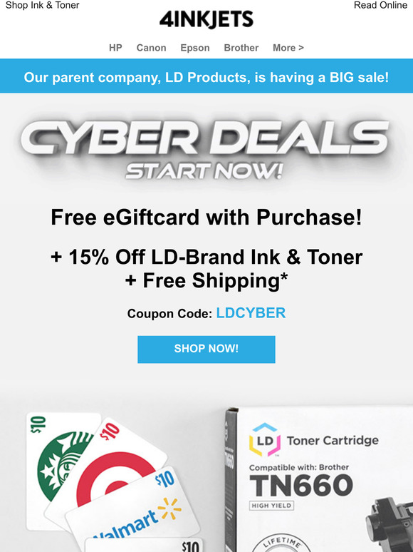 4inkjets discount code