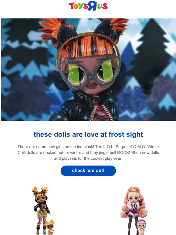 Toys R Us New L O L Surprise O M G Winter Chill Toys Are Here Milled