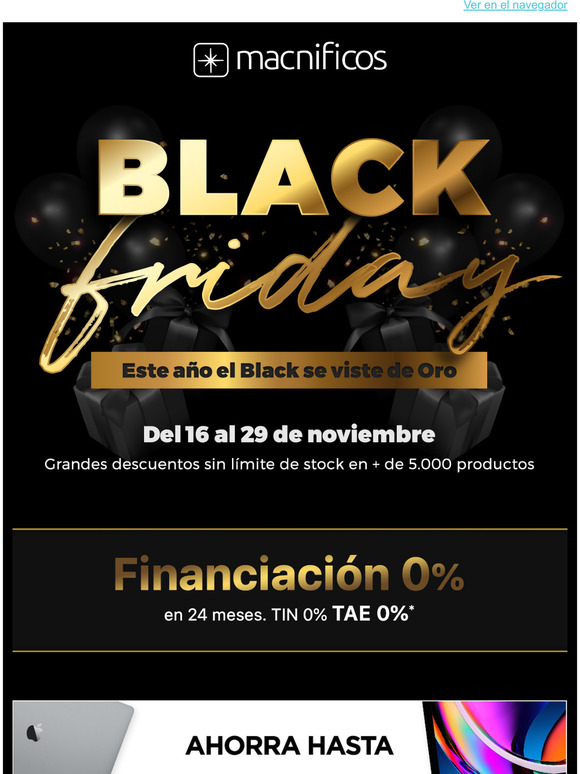 Black Friday, llega más brillante que nunca