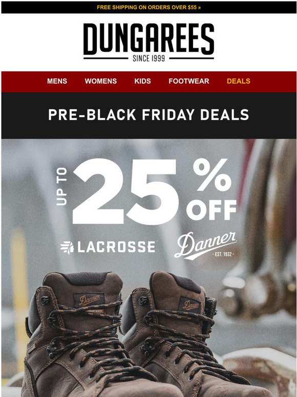 lacrosse boots black friday