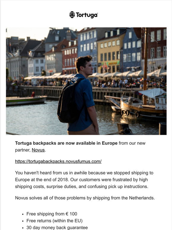tortuga backpack coupon