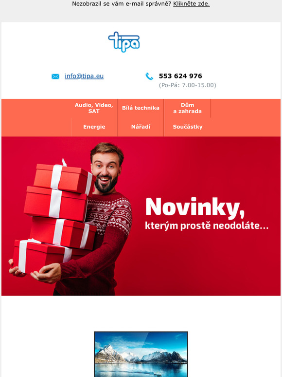 Listopadové novinky a tipy na dárky 🎄🎁