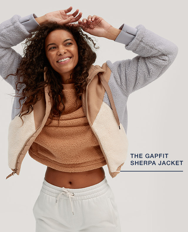 gapfit sherpa jacket