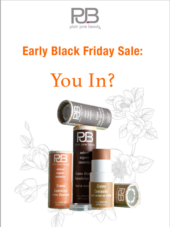 Early Black Friday Sale... You in?