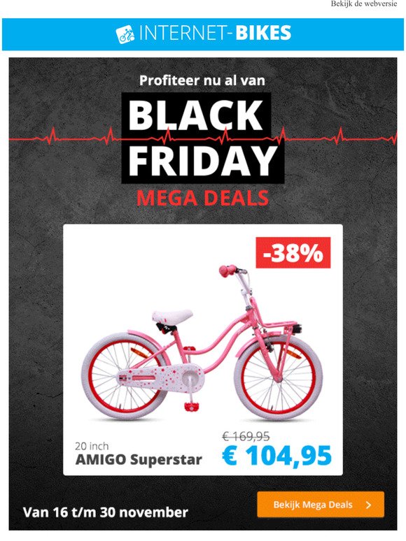 Internet-bikes.com: ◾️Tot 70% korting op alle en fietsaccessoires met de Black Friday Mega Deals!◾️ | Milled