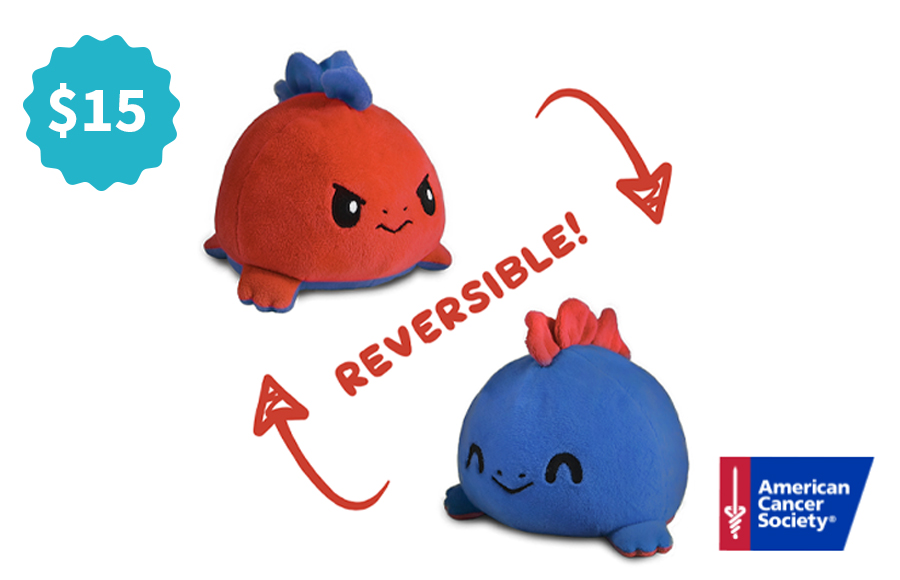 reversible stego plushie