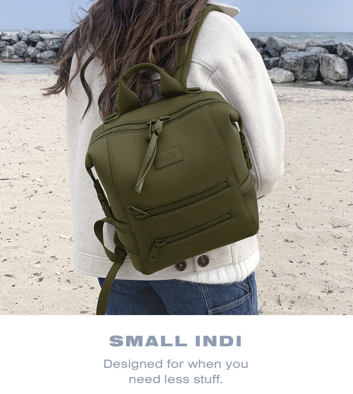 Dagne Dover SMALL Indi Backpack Unboxing, Packing, & Review! 