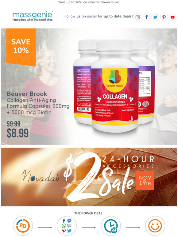 Stay healthy with these popular vitamins on PowerBuy