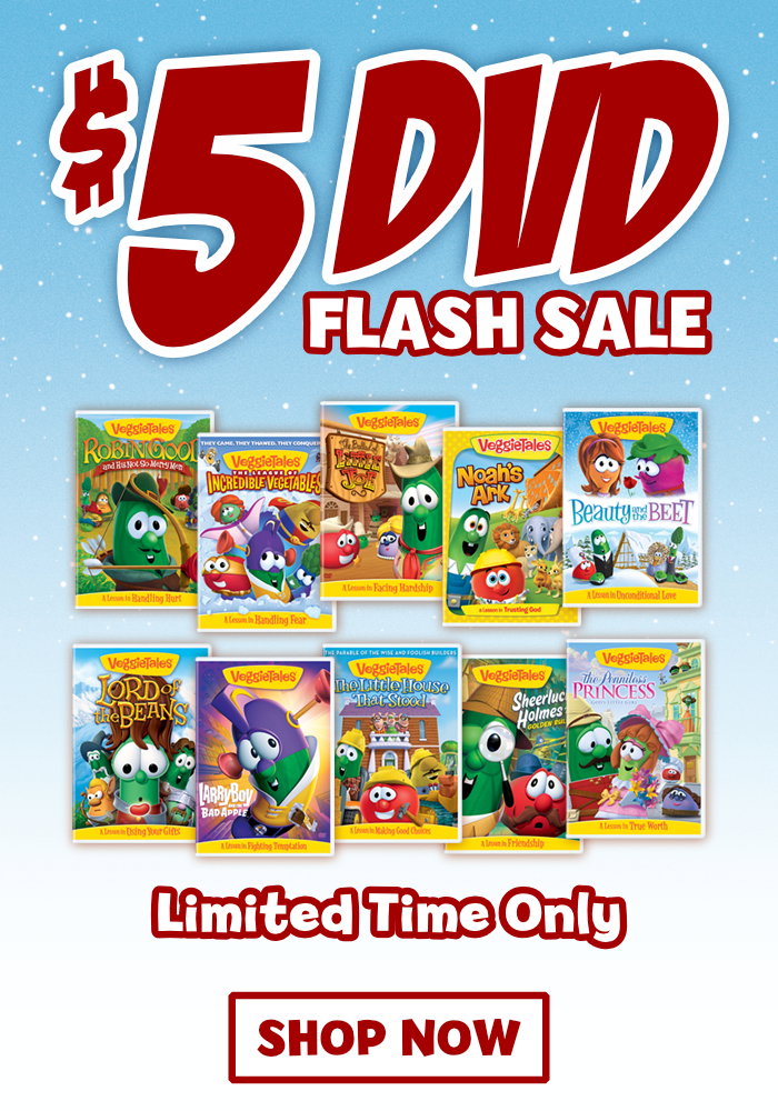 Veggietales Store Last Chance For A 5 Dvd Milled