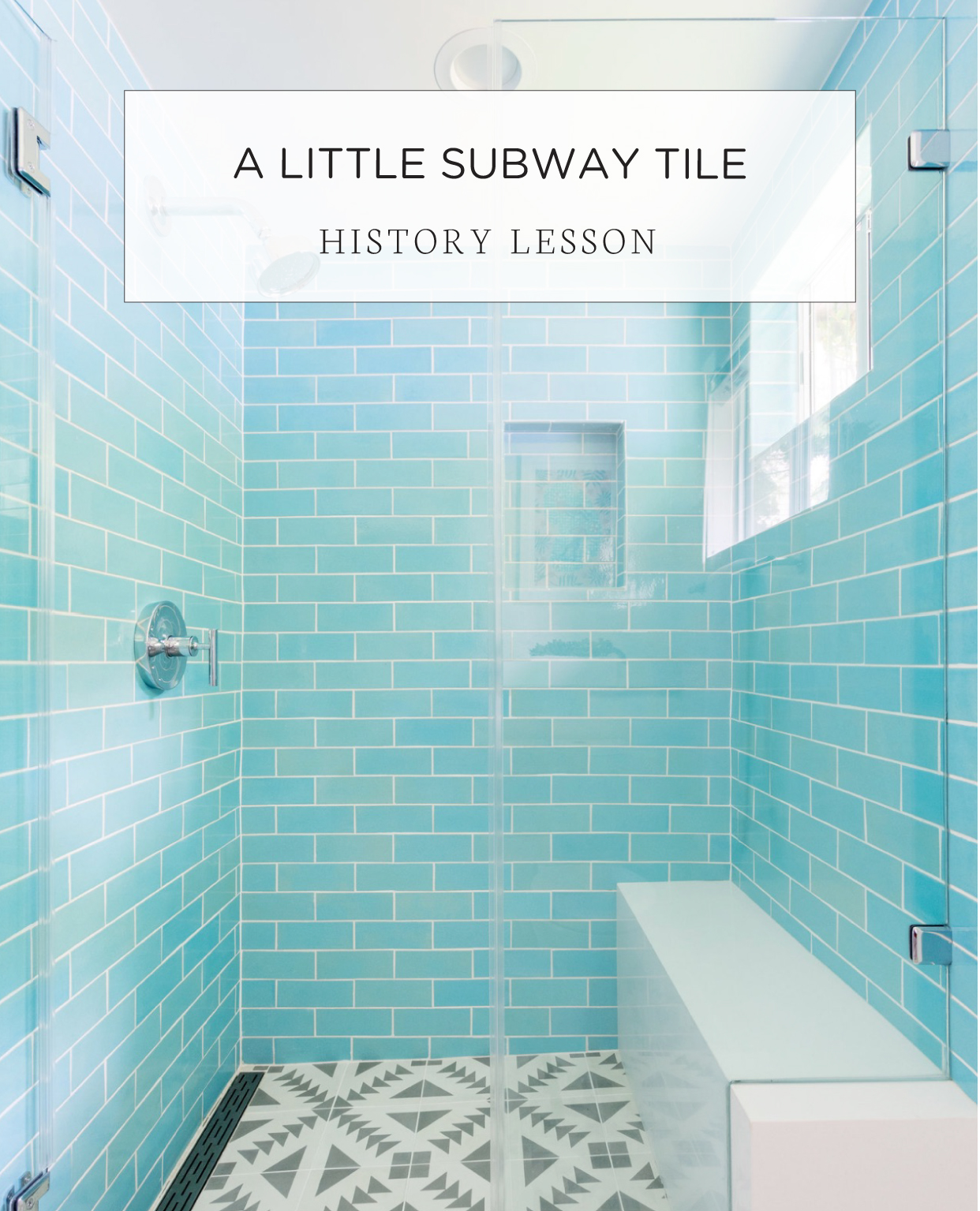 Mercury Mosaics A Little Subway Tile History Lesson Milled