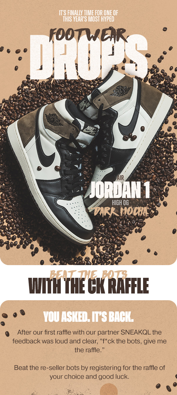 culture kings jordan 1 mocha