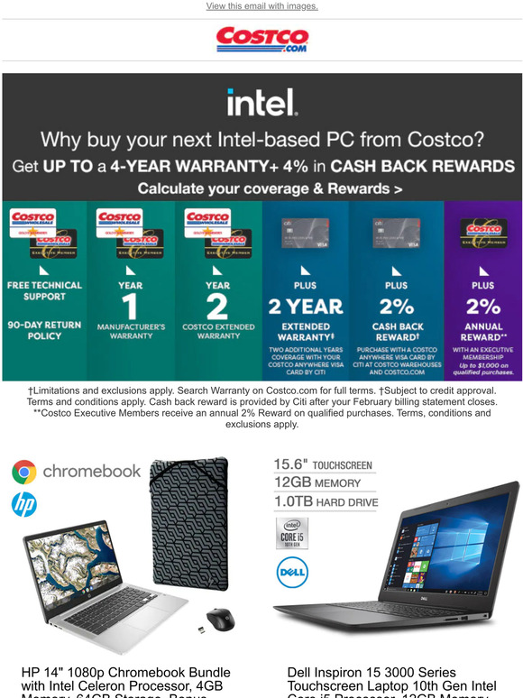 Costco CostcoSized Savings On Computers & Gifts Just in Time for the