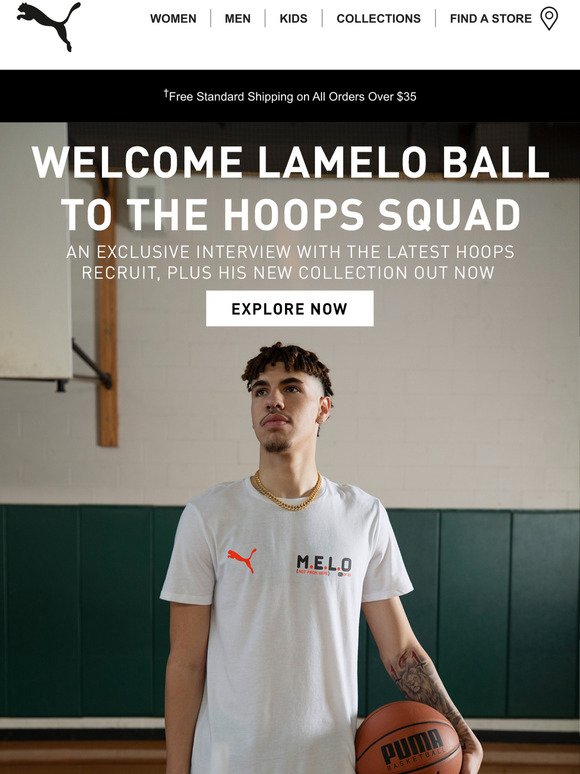 Puma: LaMelo Ball + PUMA Hoops = Dream Team | Milled