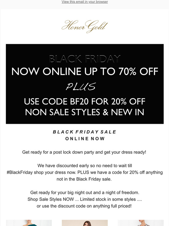 dress for a night discount code