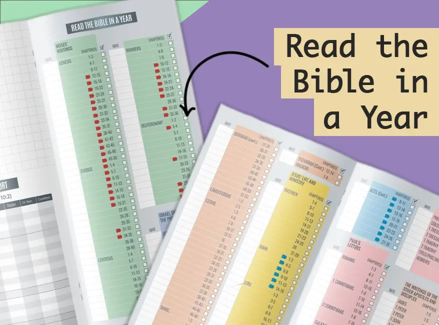 Read the Bible in a year schedule