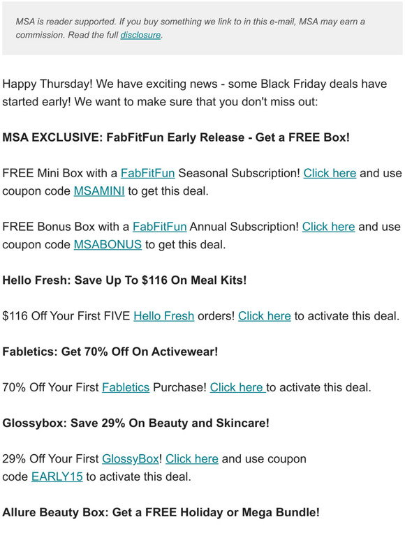 New FabFitFun Annual Subscribers Can Get A Free First Box