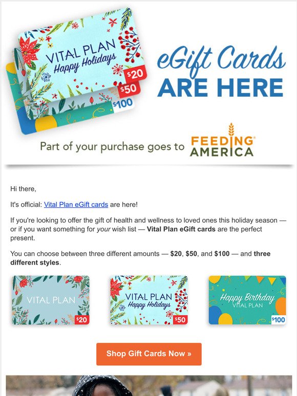 (NEW) Vital Plan eGift Cards Are Here!