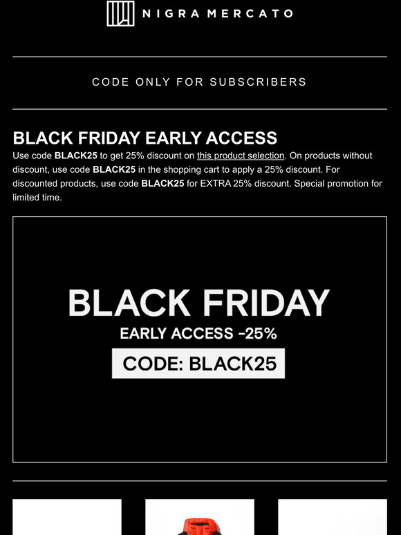 nigra mercato raffle