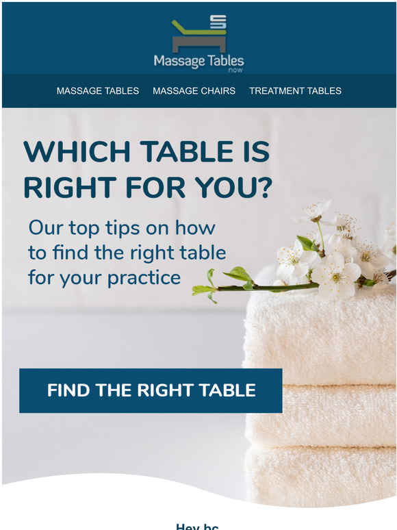 Which table is right for you?