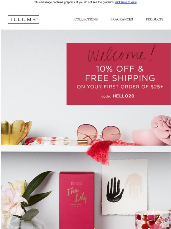 Get 10% off and free shipping!